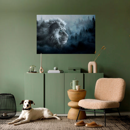 FROSTED ROYALTY horisontell poster med självhäftande tryck
