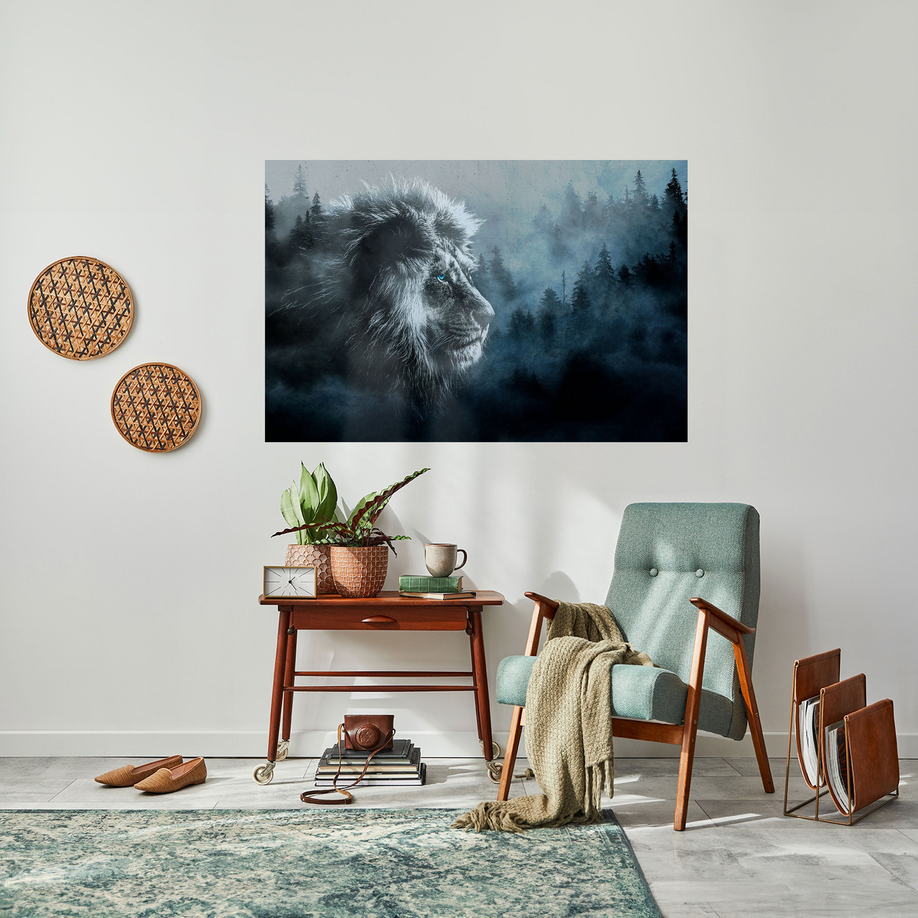 FROSTED ROYALTY horisontell poster med självhäftande tryck