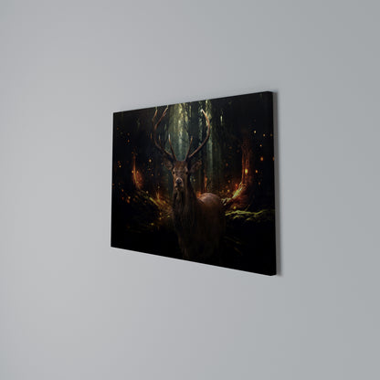 ENCHANTED FOREST GUARDIAN Horizontal Canvas Print