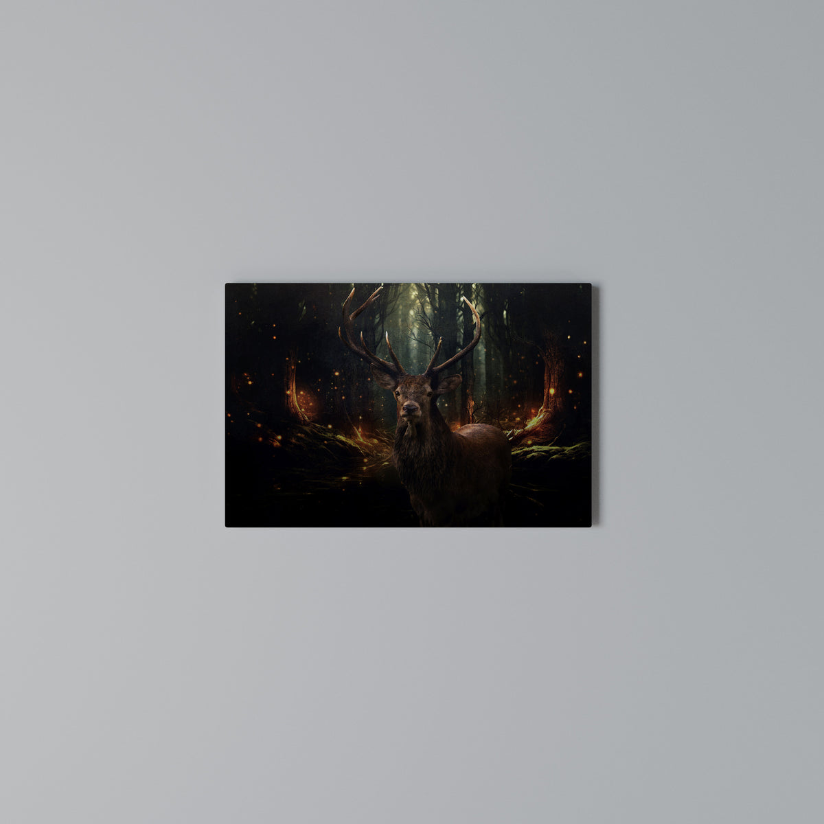 ENCHANTED FOREST GUARDIAN Horizontal Canvas Print