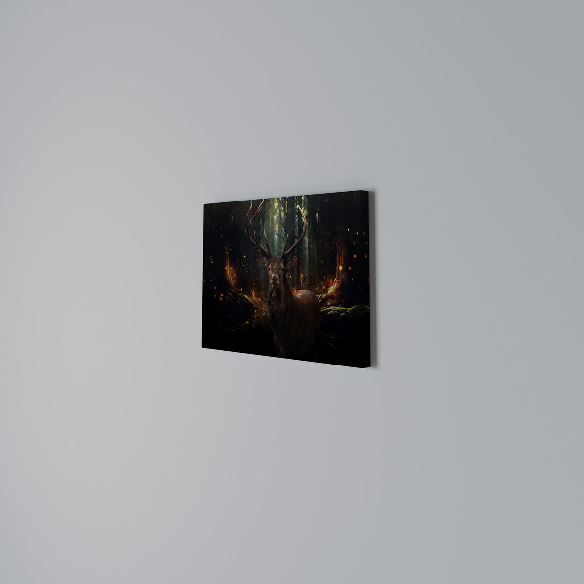 ENCHANTED FOREST GUARDIAN Horizontal Canvas Print