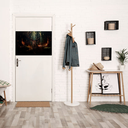 ENCHANTED FOREST GUARDIAN Peel and Stick Horizontal Poster