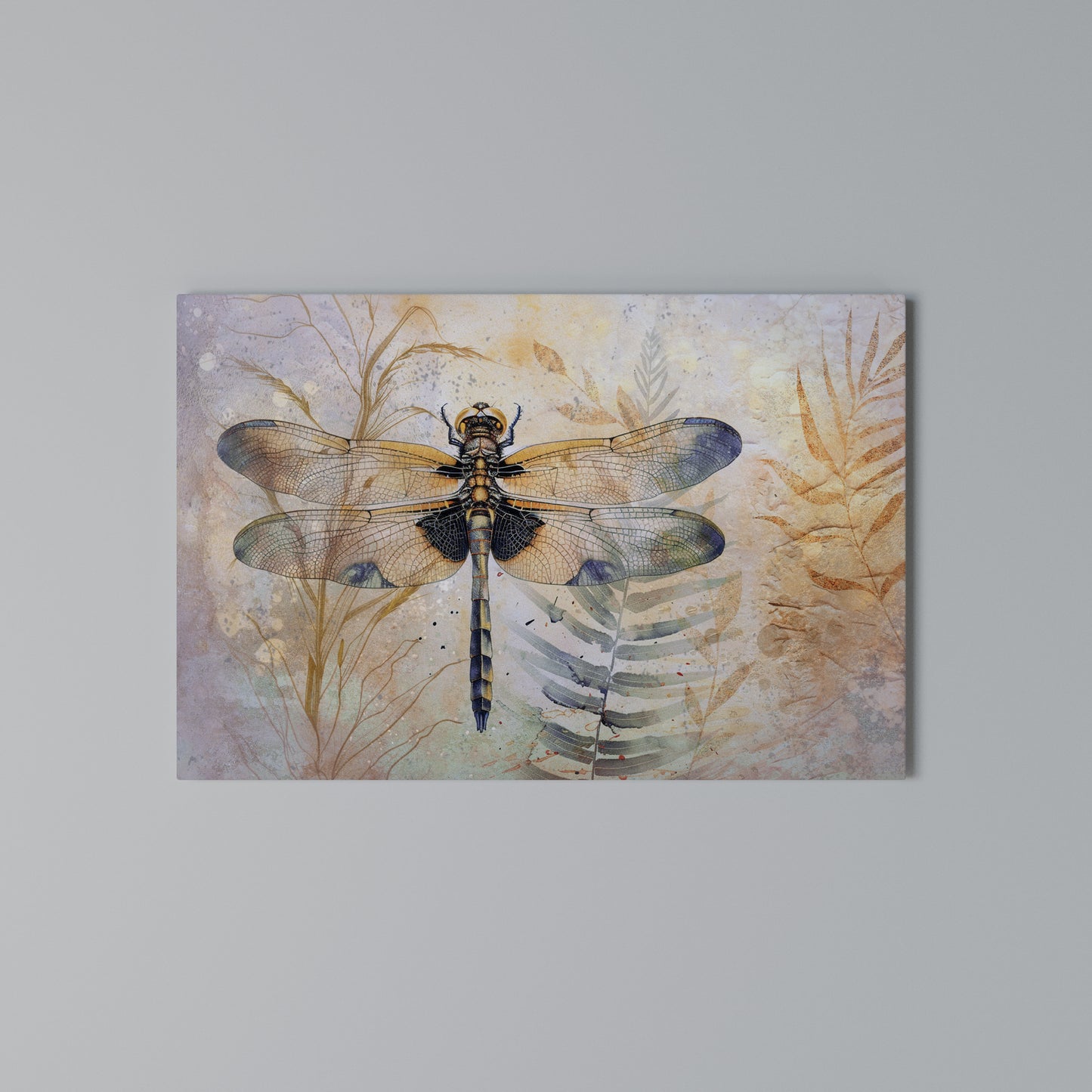 HER HIGHNESS DRAGONFLY Horizontal Canvas Print