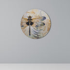 HER HIGHNESS DRAGONFLY Round Wall Art