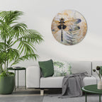 HER HIGHNESS DRAGONFLY Round Wall Art