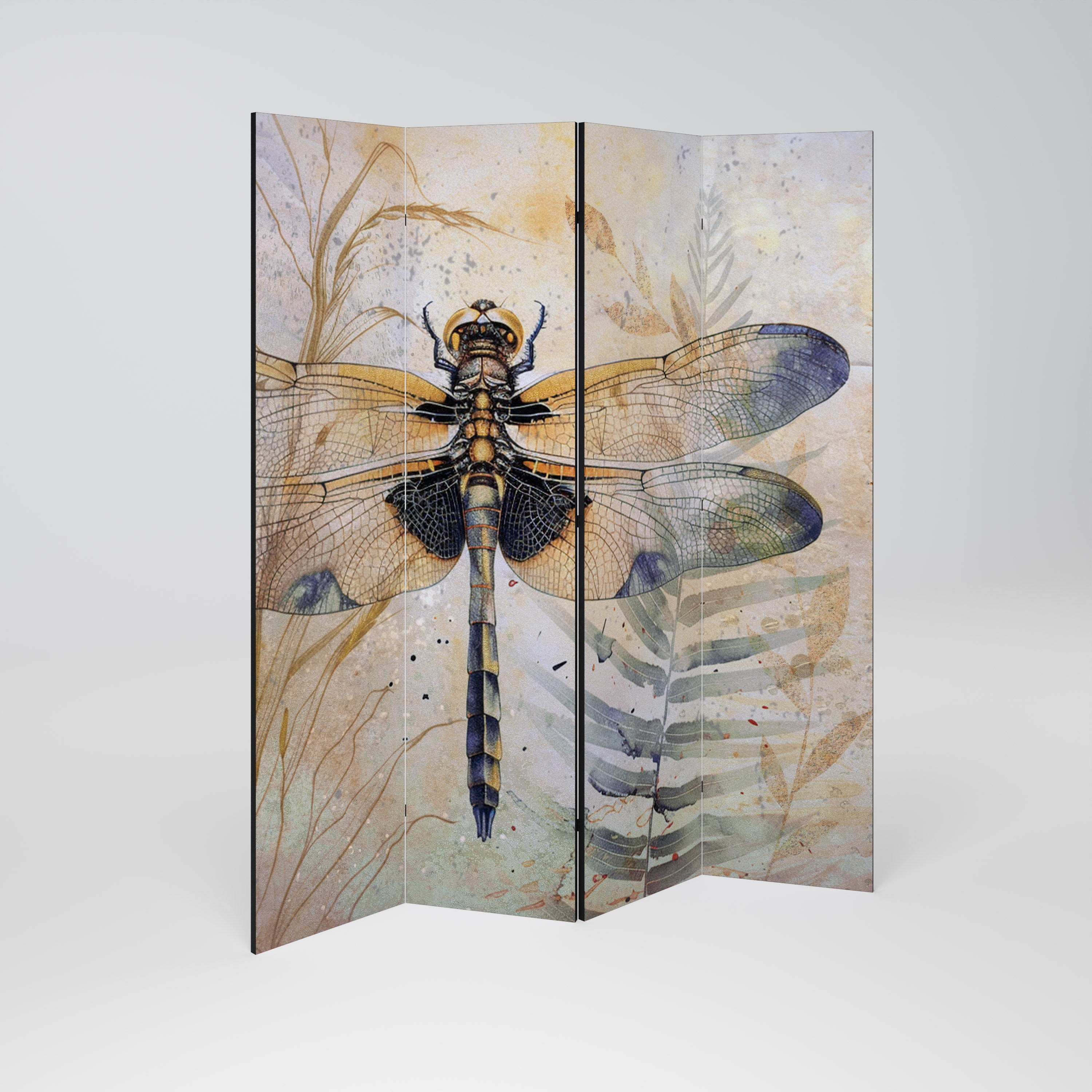 HER HIGHNESS DRAGONFLY Rumsavdelare 4 paneler