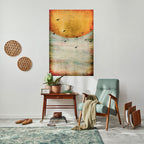 UP TO THE SUN Peel and Stick Vertical Poster