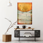 UP TO THE SUN Peel and Stick Vertical Poster