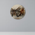 MECHANICAL BEAUTY UNVEILED Round Wall Art