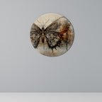 MECHANICAL BEAUTY UNVEILED Round Wall Art