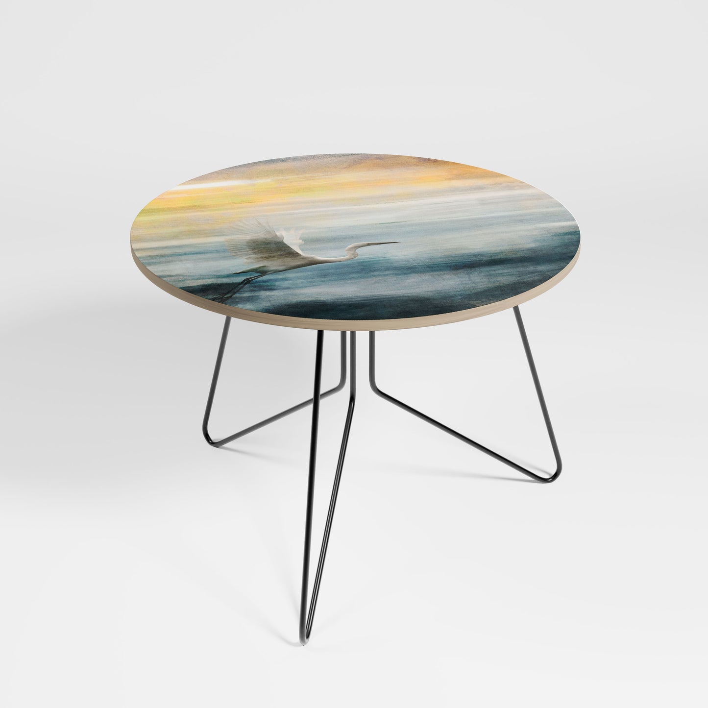 HERON IN FLY Large Coffee Table
