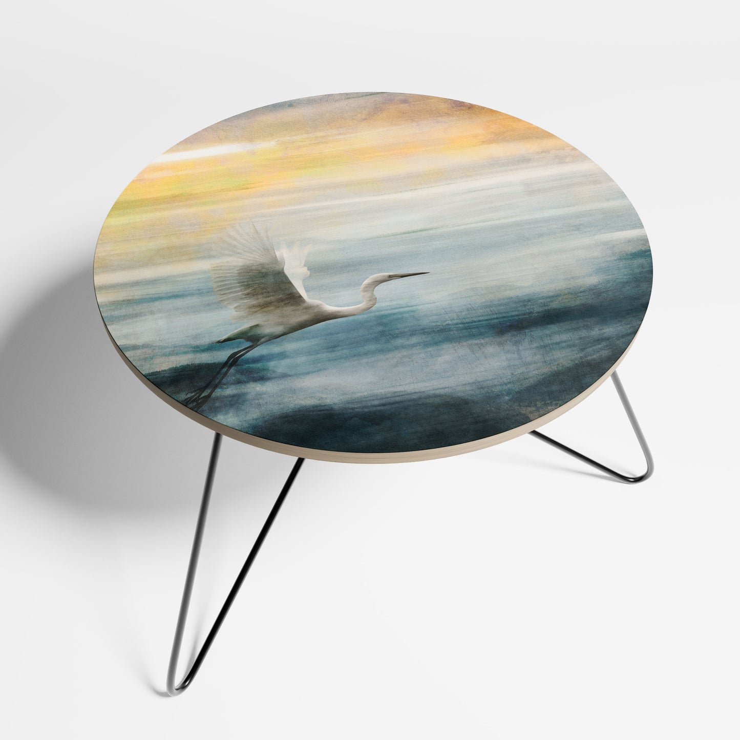HERON IN FLY Large Coffee Table