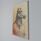 EQUINE SWAGGER Vertical Canvas Print