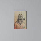 EQUINE SWAGGER Vertical Canvas Print