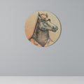 EQUINE SWAGGER Round Wall Art