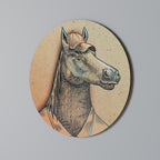 EQUINE SWAGGER Round Wall Art