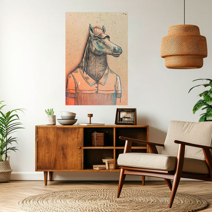 EQUINE SWAGGER Peel and Stick Vertical Poster