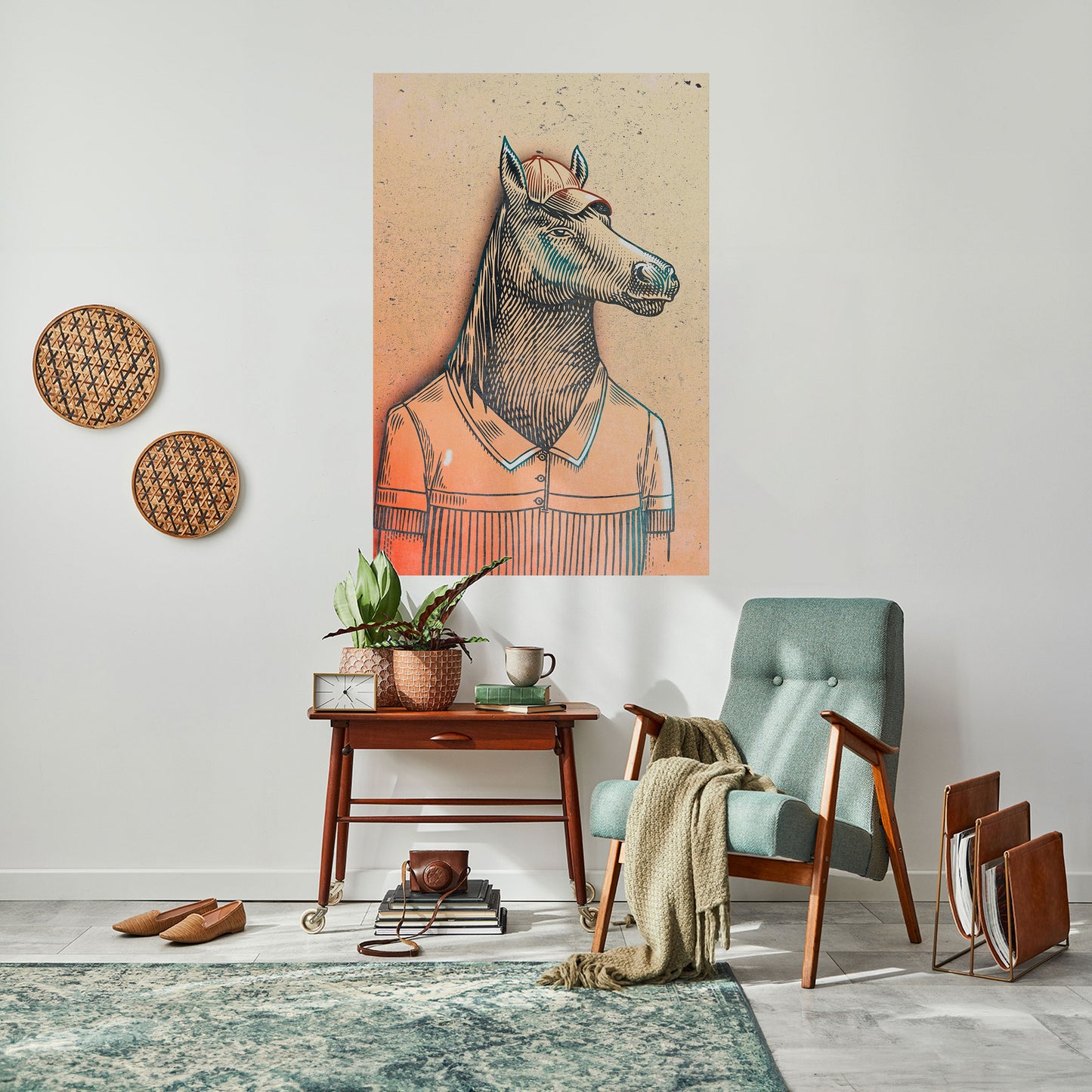 EQUINE SWAGGER Peel and Stick Vertical Poster