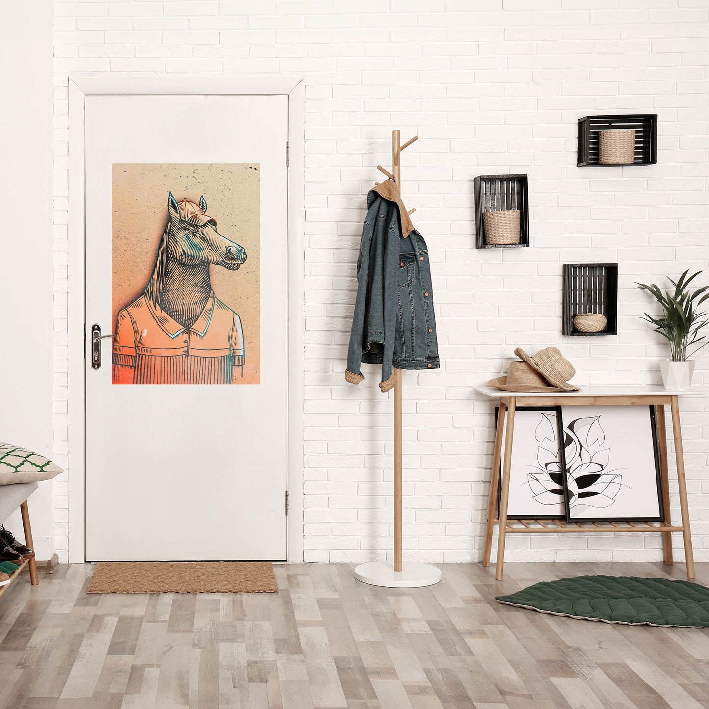 EQUINE SWAGGER Peel and Stick Vertical Poster