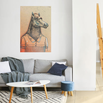 EQUINE SWAGGER Peel and Stick Vertical Poster