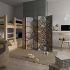 ECHOES OF ATLANTIS Dekorativ rumsavdelare – 5 paneler