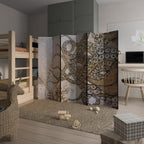 Dekorativ rumsavdelare med 6 paneler ECHOES OF ATLANTIS