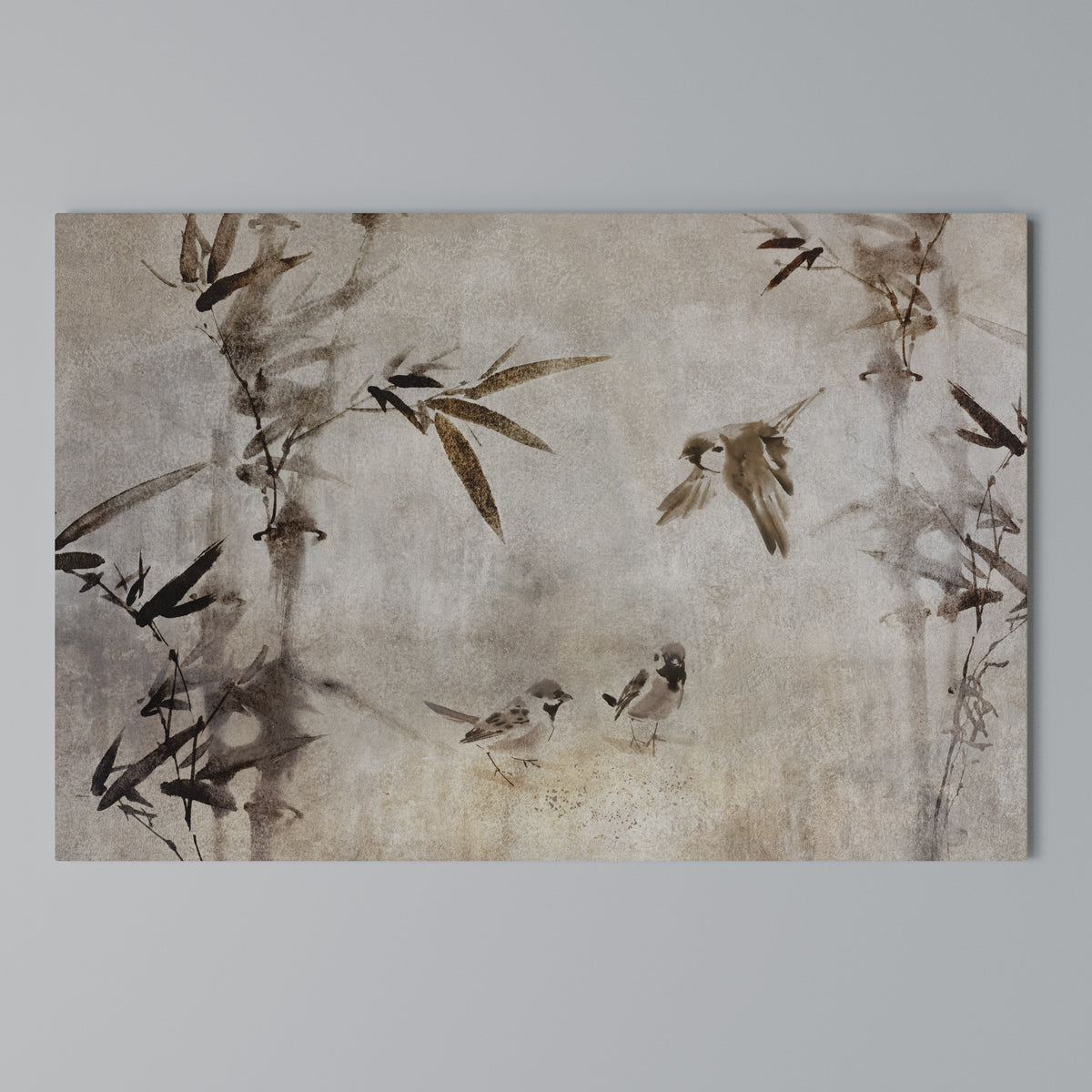 SPARROW BLISS Horizontal Canvas Print