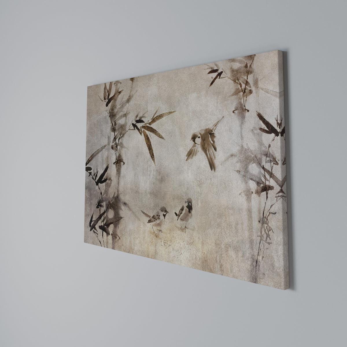 SPARROW BLISS Horizontal Canvas Print