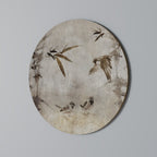 SPARROW BLISS Round Wall Art