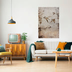 SPARROW BLISS Peel and Stick Vertical Poster