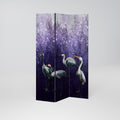 MYSTICAL CRANE GATHERING 3-Panel Room Divider