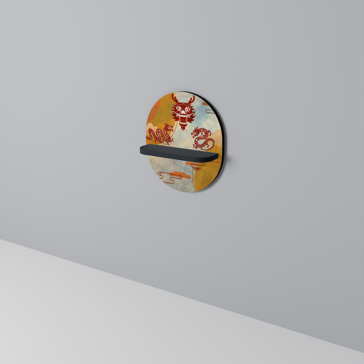 MYSTICAL DRAGON Art Shelf