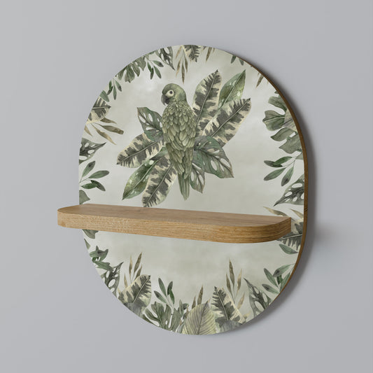 VERDANT ARINI Oval Art Hylla I Ekeffekt