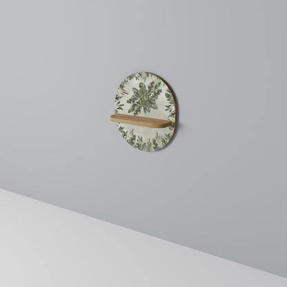 VERDANT ARINI Oval Art Hylla I Ekeffekt