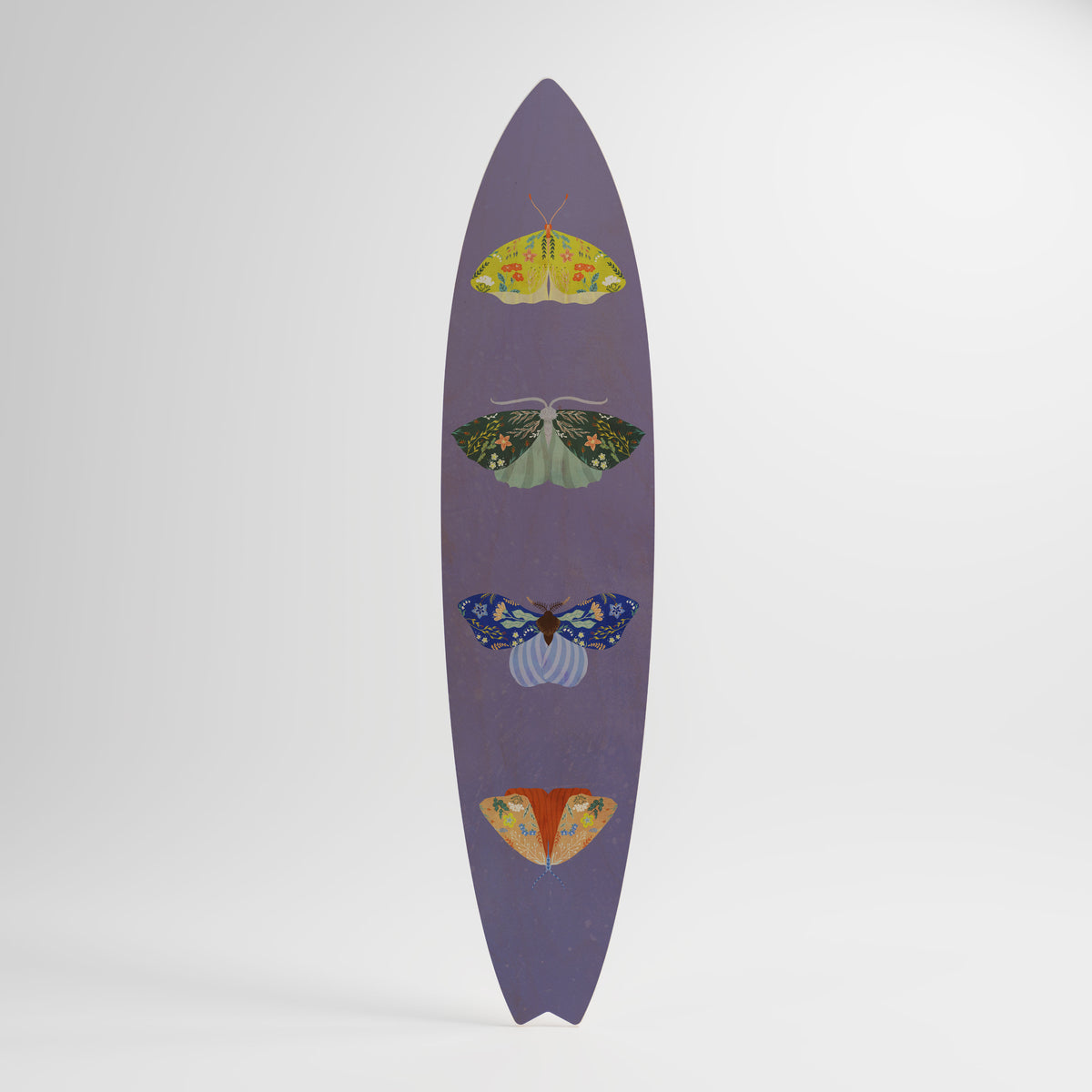 MOTH INTO THE FLAME Dekorativ Surfbräda