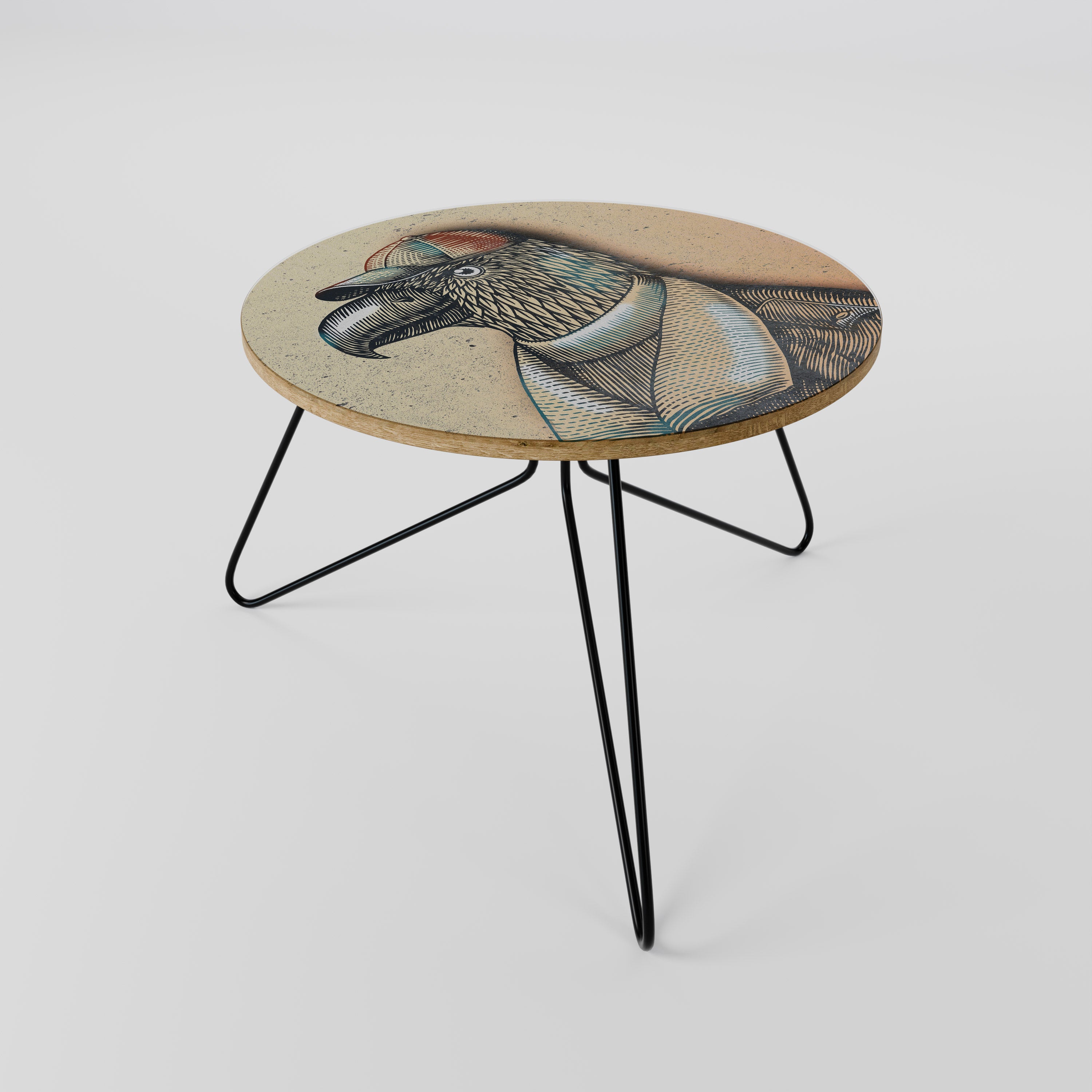 Fjädrad Fashionista soffbord