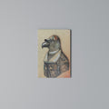 FEATHERED FASHIONISTA Vertical Canvas Print