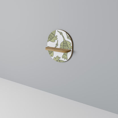 SEEDLING SONGbird Oval Art Hylla I Ekeffekt