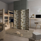 ALMONDINE SONGBIRD Dekorativ rumsavdelare med 4 paneler