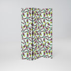 Rumsavdelare INDIAN FISH med 3 paneler