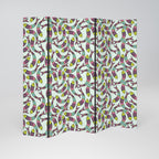 Rumsavdelare INDIAN FISH med 5 paneler