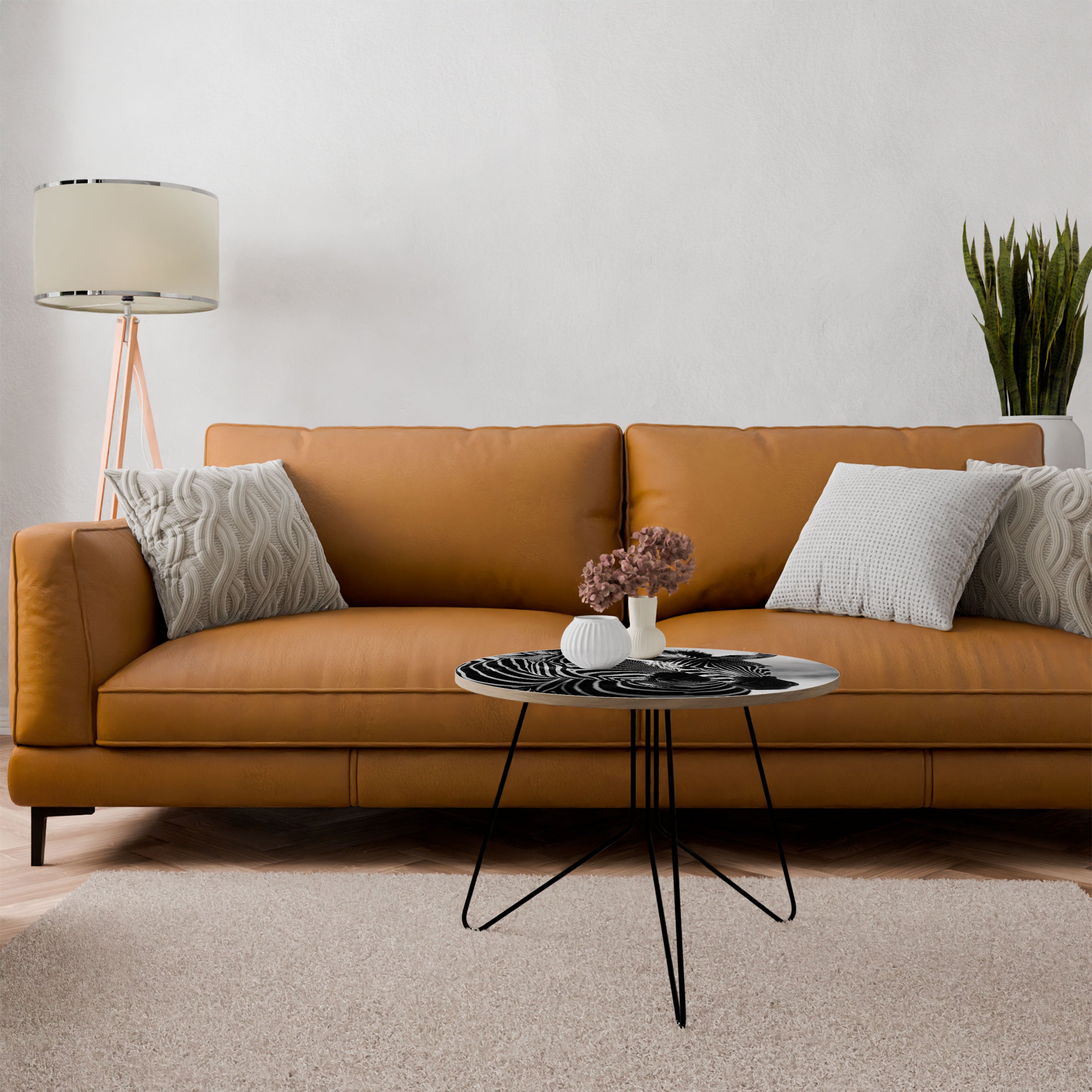 Randigt symfoni soffbord