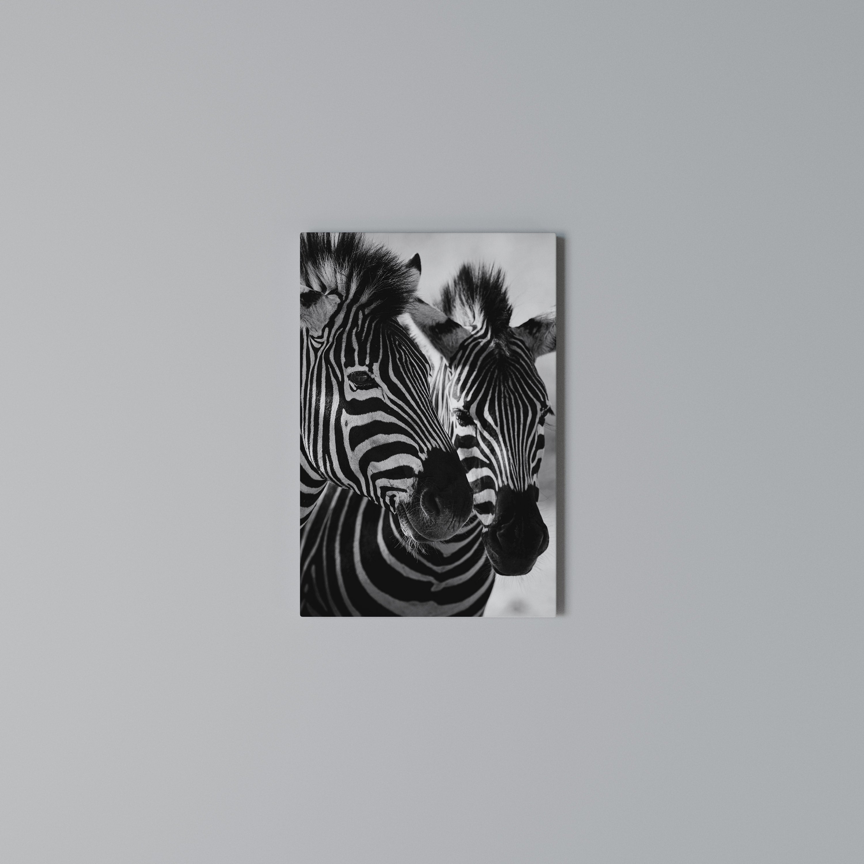 STRIPED SYMPHONY Vertical Canvas Print