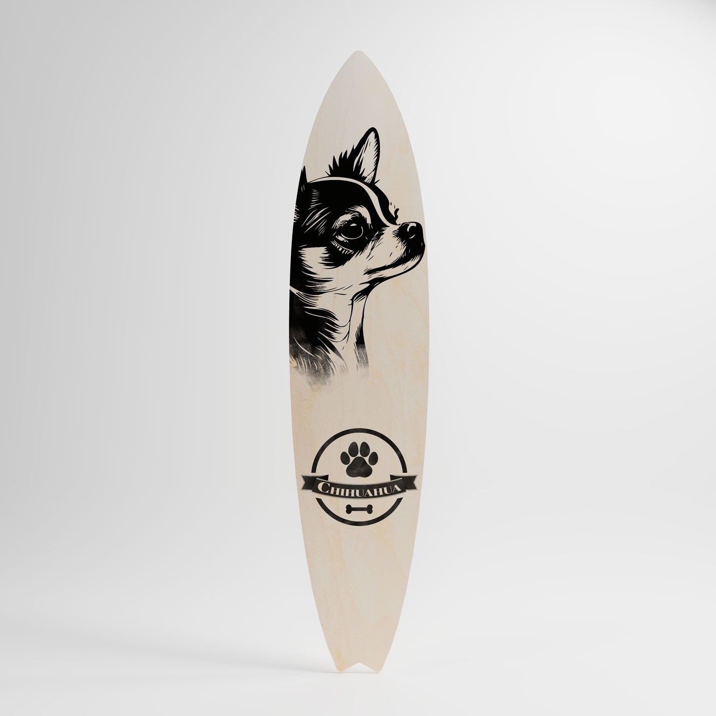CHIHUAHUA DOG Dekorativ Surfbräda