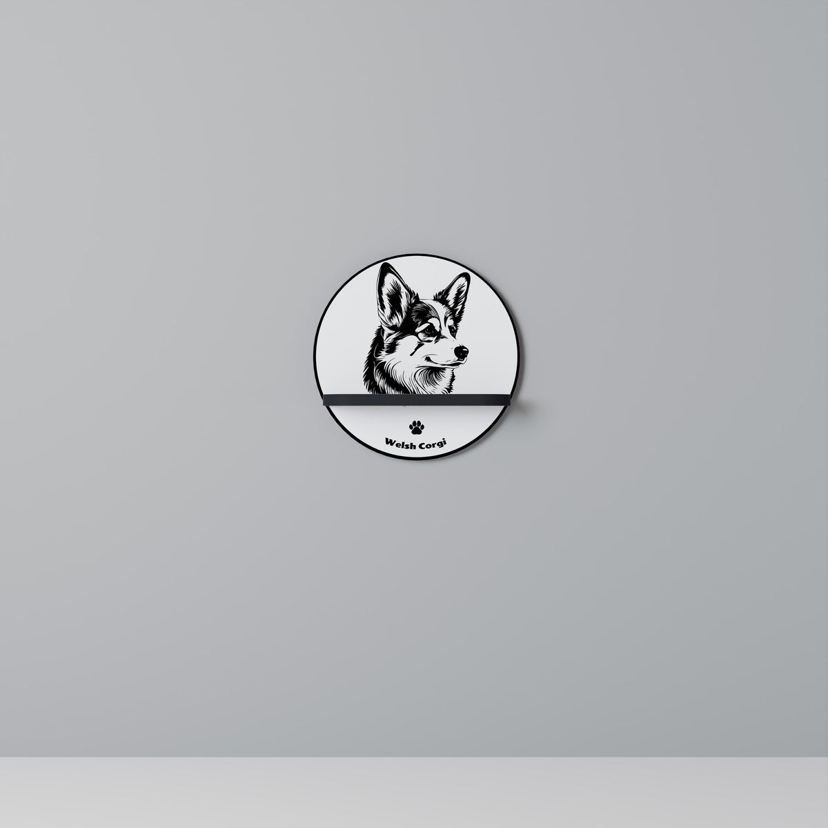 WELSH CORGI PEMBROKE Dekorationshylla