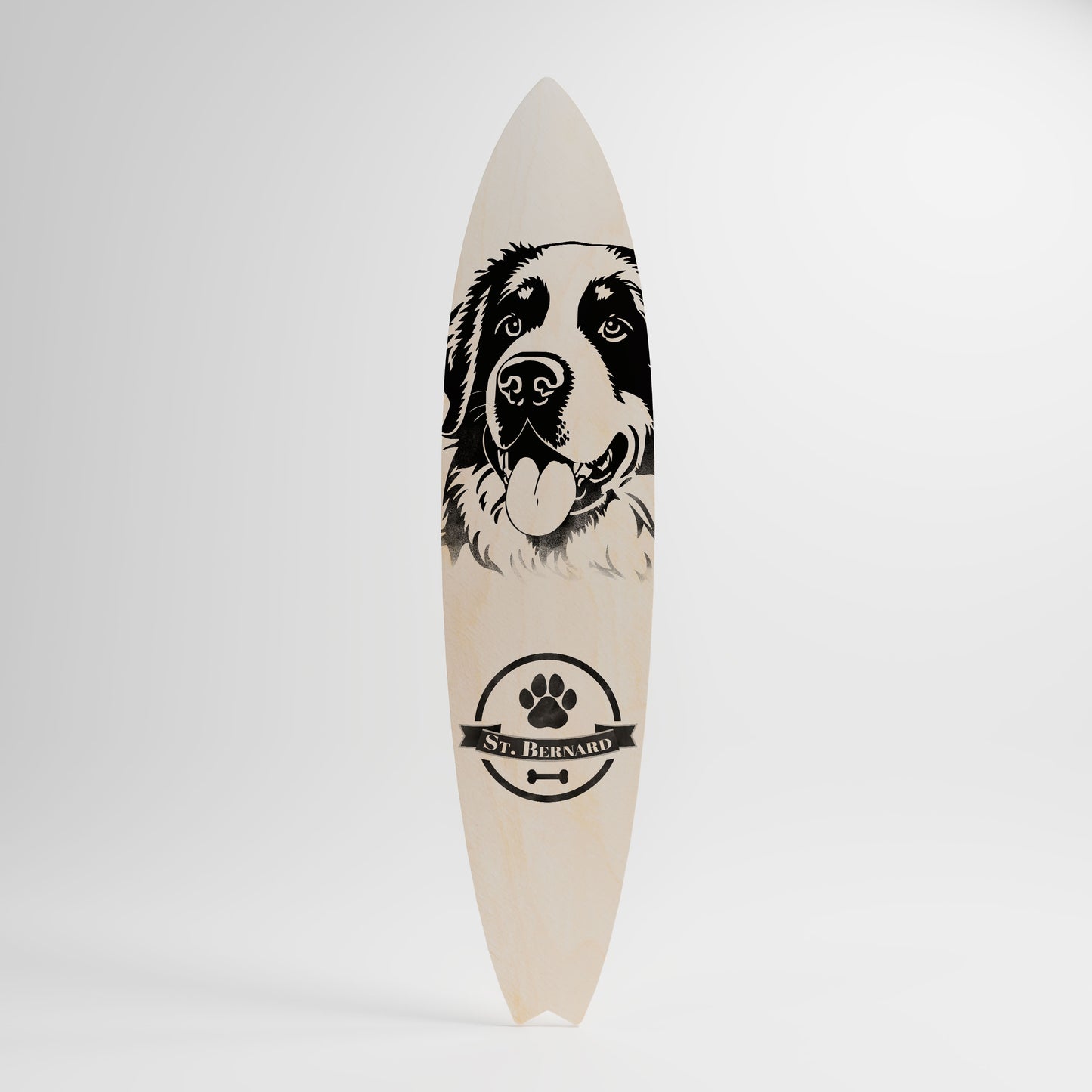 SAINT BERNARD Dekorativ Surfbräda