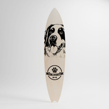 SAINT BERNARD Dekorativ Surfbräda