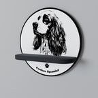 ENGLISH COCKER SPANIEL Art Shelf