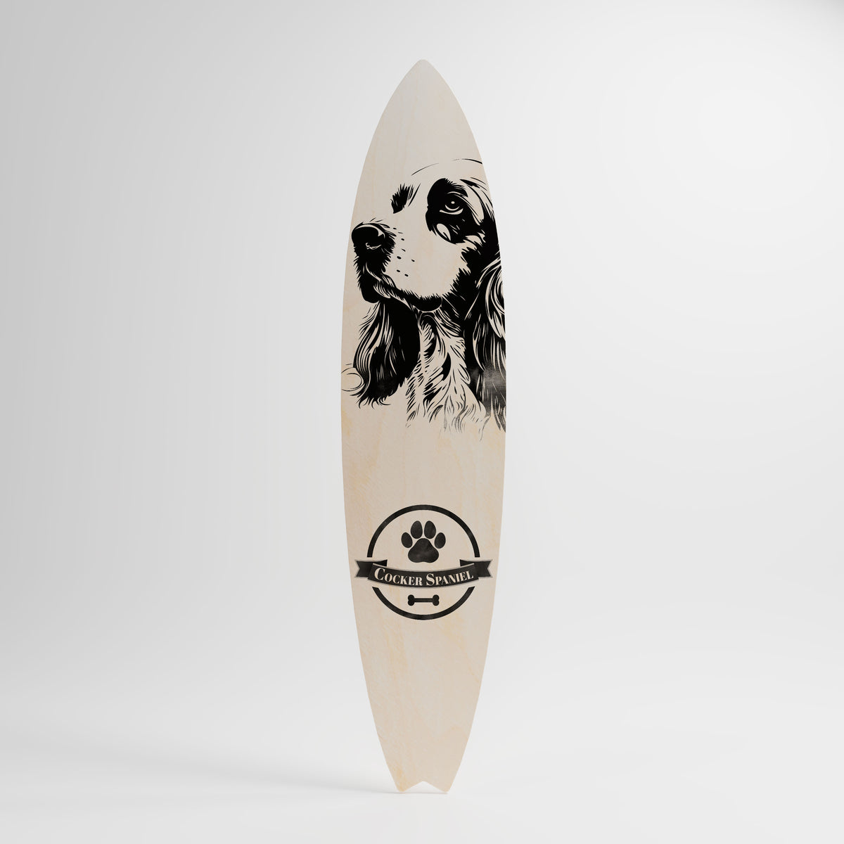 ENGLISH COCKER SPANIEL Surfboard Decorative Panel