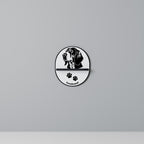 COONHOUND DOG Art Shelf
